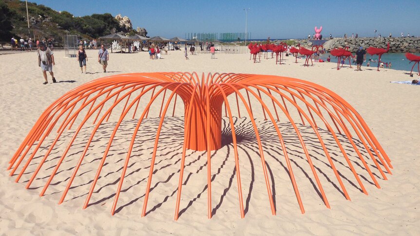 Rebecca Rose's entry to Scuplture by the Sea 2015