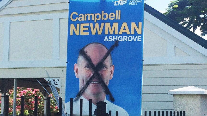Campbell Newman says his loss in Ashgrove marks the end of his political career.