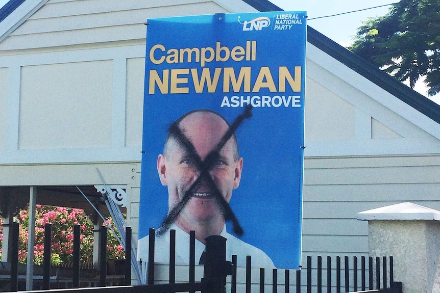 Campbell Newman says his loss in Ashgrove marks the end of his political career.