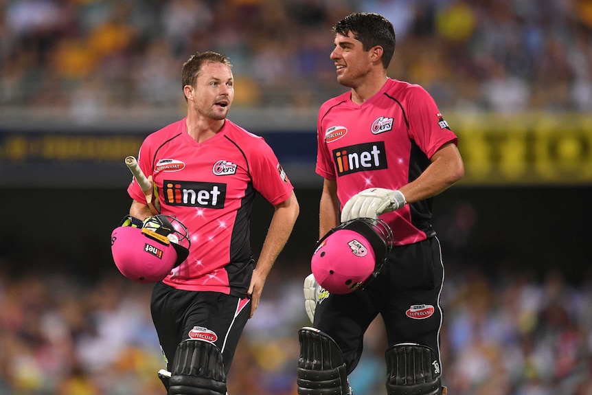 Moises Henriques and Colin Munro