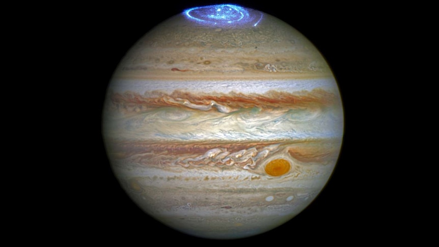 Júpiter tomado del telescopio espacial Hubble
