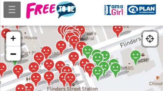 Free To Be map