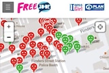 Free To Be map