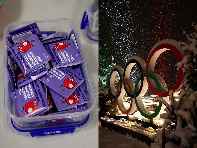 Quick hits: Olympic village out of condoms, cheat claims rock curling