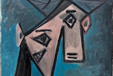 Woman's Head (1939) by Pablo Picasso, that was stolen from Greece's National Gallery.