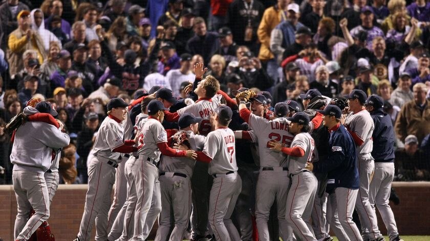 Red Sox complete World Series sweep