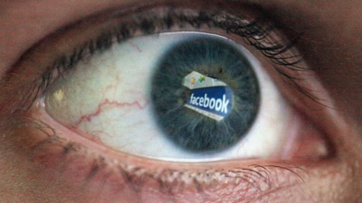 File photo: The Social networking site Facebook is reflected in the eye of a man (Getty: Dan Kitwood)
