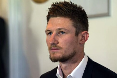 Cameron Bancroft cropped looking pensive.