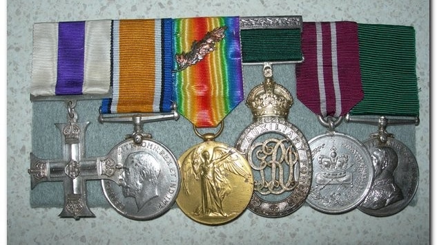 Six out of more that 800 medals that were stolen from the Waiouru National Army Museum in New Zealand.