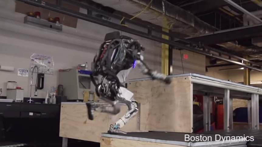 Boston Dynamics shows the latest capabilities of the Atlas robot.