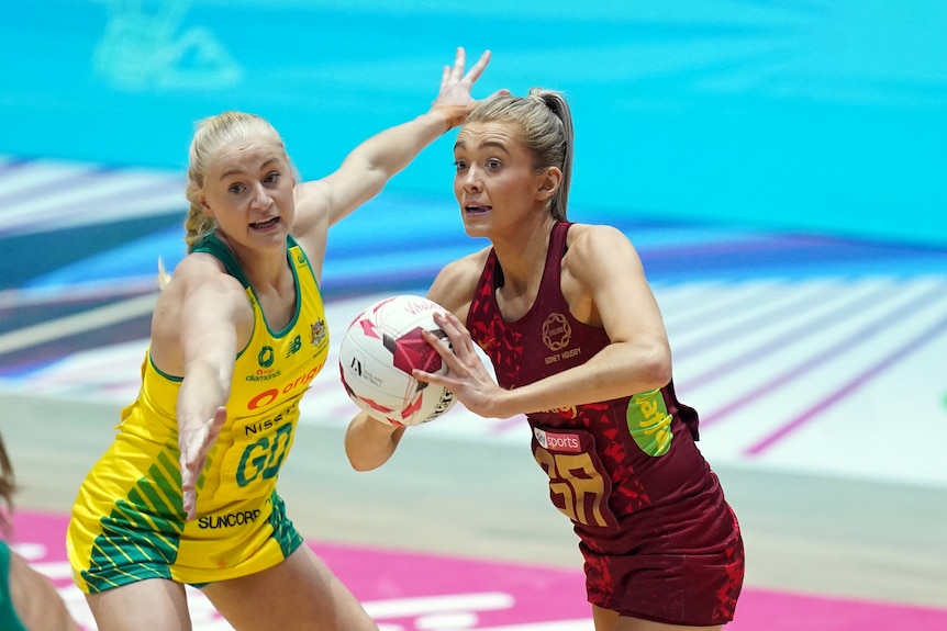 Jo Weston played at the 2018 Commonwealth Games