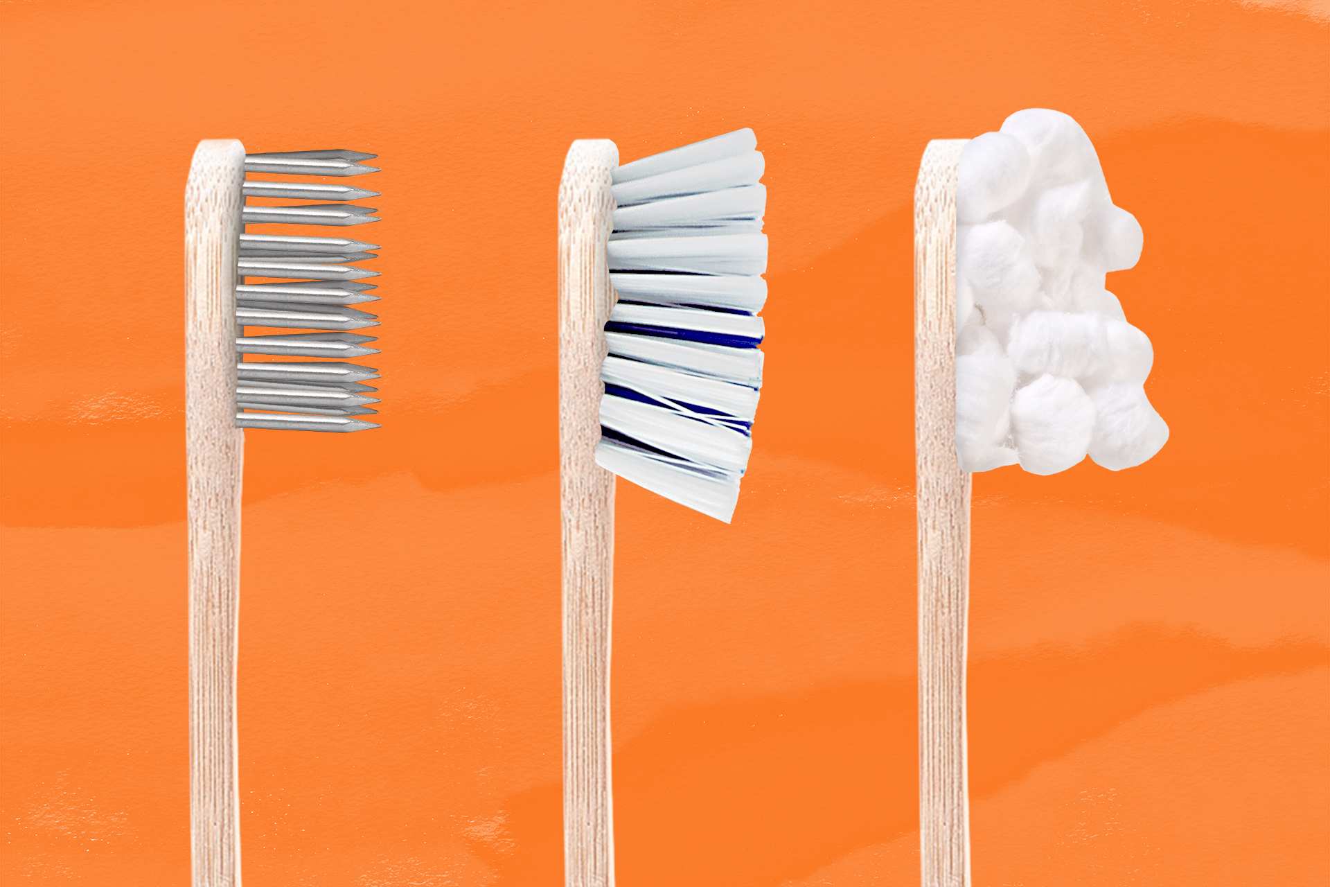 stiff toothbrush