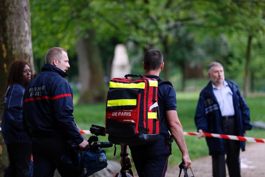 Emergency services come to aid of lightning strike victims