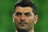Melbourne Heart coach John Aloisi after the 2-0 loss to Sydney FC in November 2013.