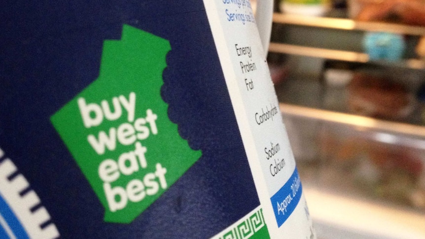 A Buy West, Eat Best logo