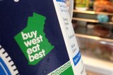 A Buy West, Eat Best logo