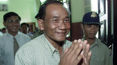 Relatives say former Khmer Rouge commander Chhouk Rin has gone into hiding in the jungle (file photo).