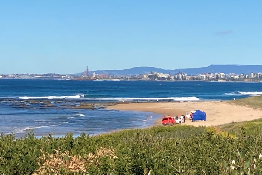 Police search for missing fishermen at Corrimal Beach