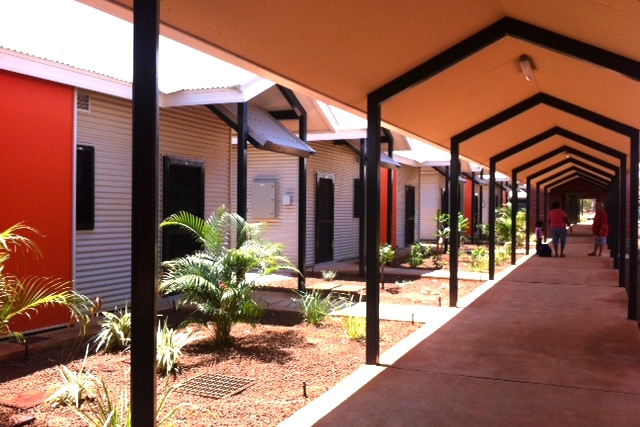 The Aboriginal short stay accommodation building in Derby