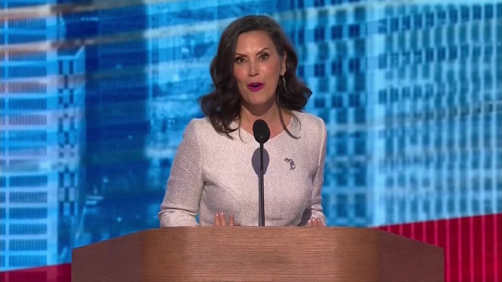 Gretchen Whitmer draws laughter as she goes after Donald Trump - ABC News