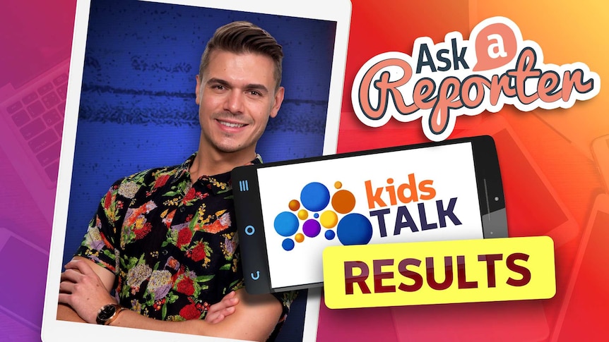 Photo of Jack with Kids Talk logo and 'Results layered over the top.'