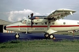 Twin Otter aircraft belonging to Royal Nepal Airlines