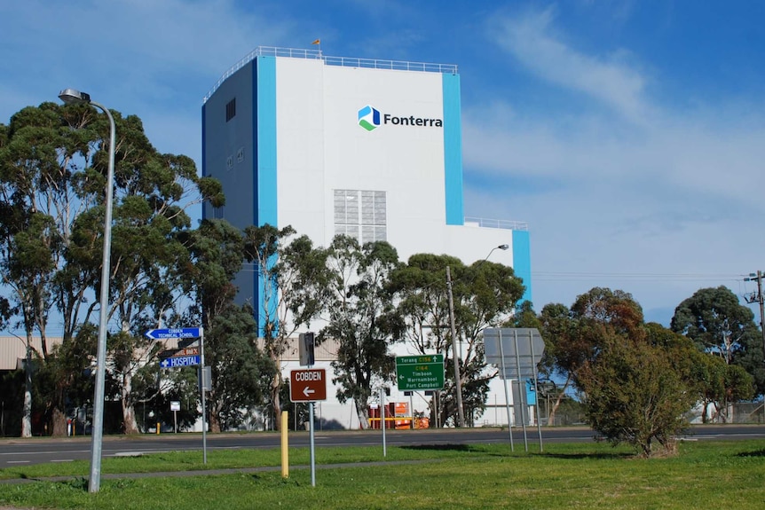 Fonterra's Cobden factory