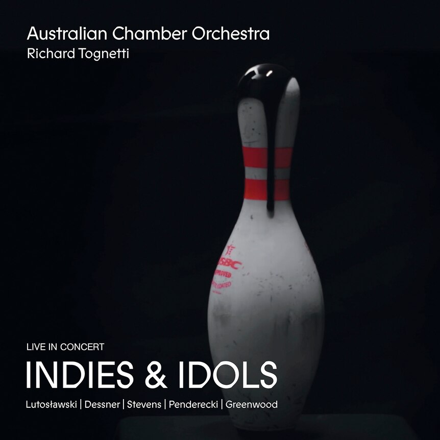 Cover artwork for the Australian Chamber Orchestra's album Indies & Idols.