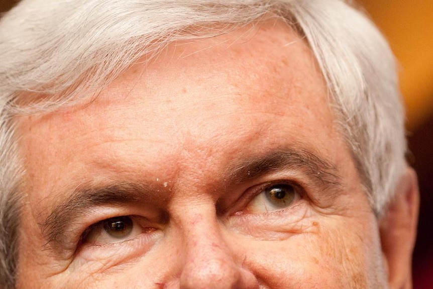 Republican presidential hopeful Newt Gingrich. (Matthew Cavanaugh/Getty Images, file photo: AFP)