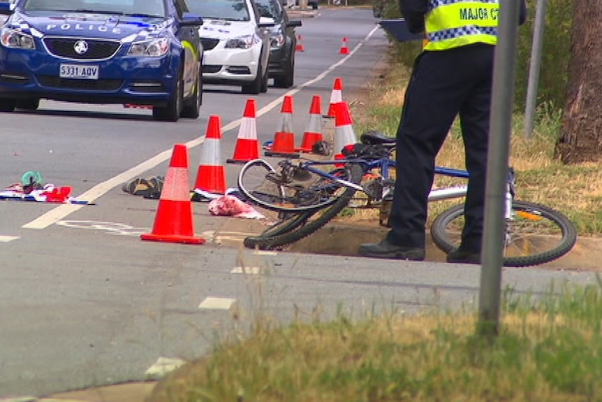 Scene of cyclist death at Salisbury Plain