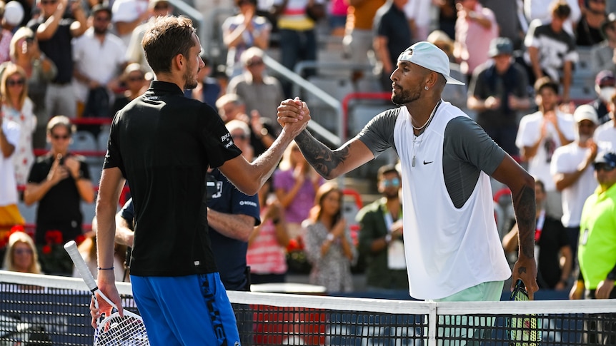 Nick Kyrgios dénonce le “comportement dégoûtant” des fans qui ont chahuté Daniil Medvedev après sa défaite au Masters de Montréal