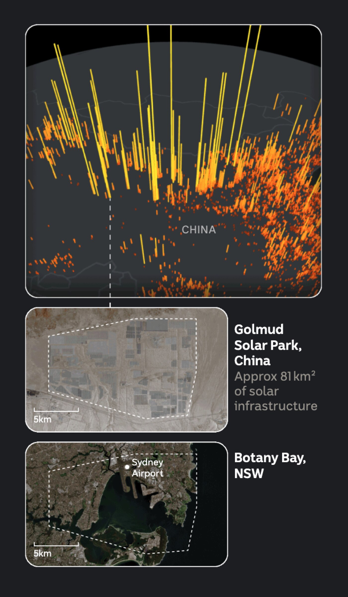A survey of the world's solar panels shows a global energy boom - ABC News