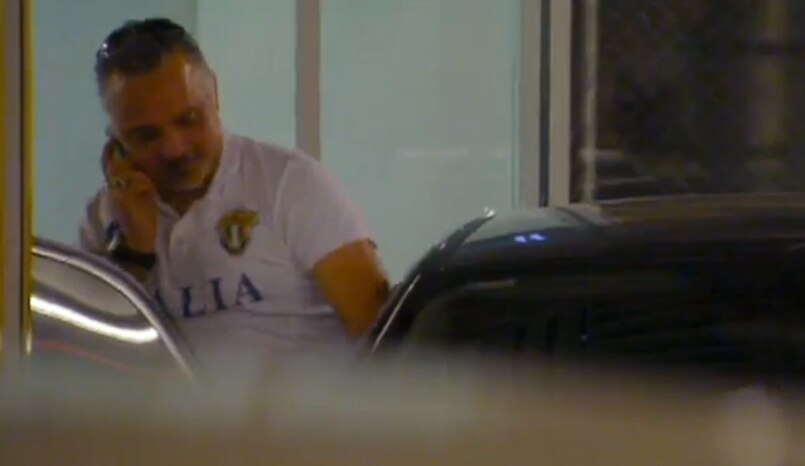 Tony Di Carlo on the phone