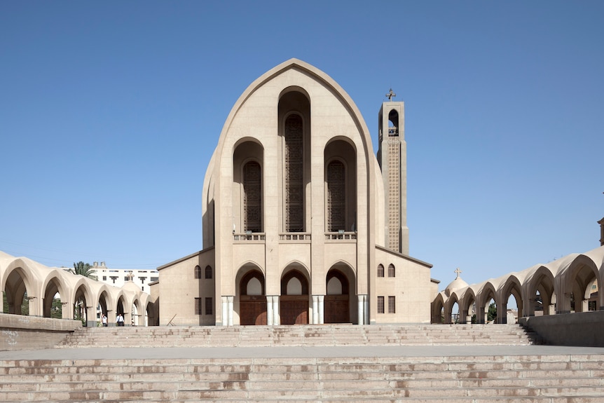 Saint Mark's Coptic Orthodox Cathedral in Cairo.