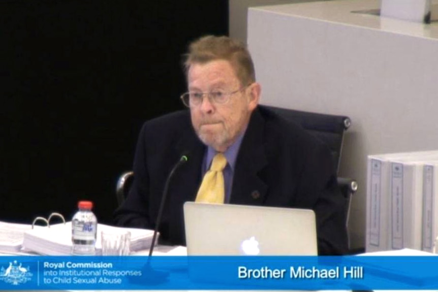 A Catholic brother giving evidence at the Royal Commission into Institutional Responses to Child Sexual Abuse