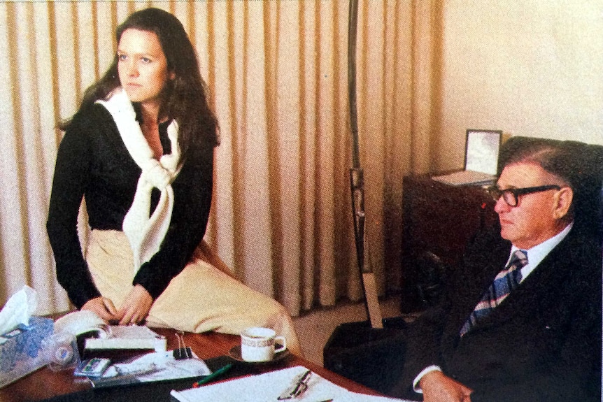 Lang Hancock and Gina Rinehart