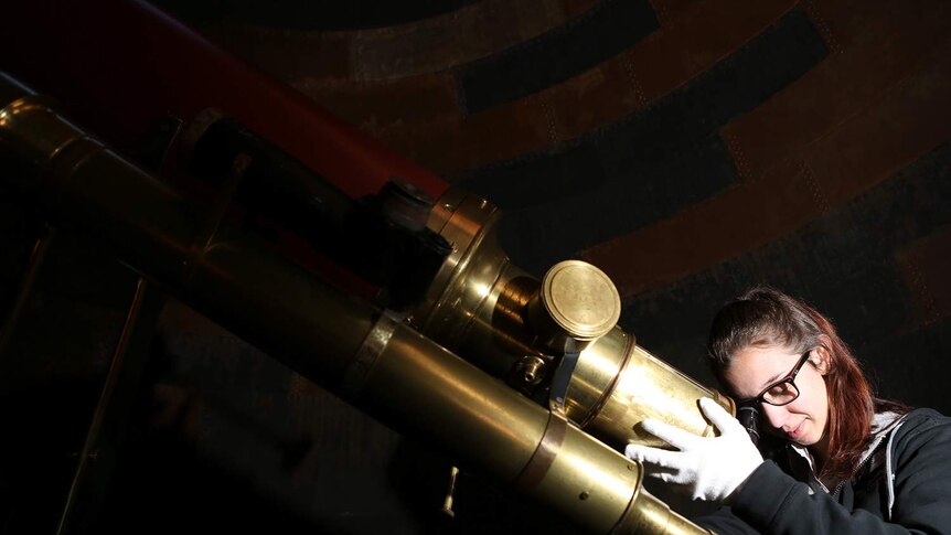 Using Australia's oldest working telescope at the Sydney Observatory, Kirsten Banks teaches people about Aboriginal astronomy.