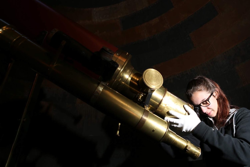 Using Australia's oldest working telescope at the Sydney Observatory, Kirsten Banks teaches people about Aboriginal astronomy.