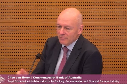 Commonwealth Bank executive Clive van Horen