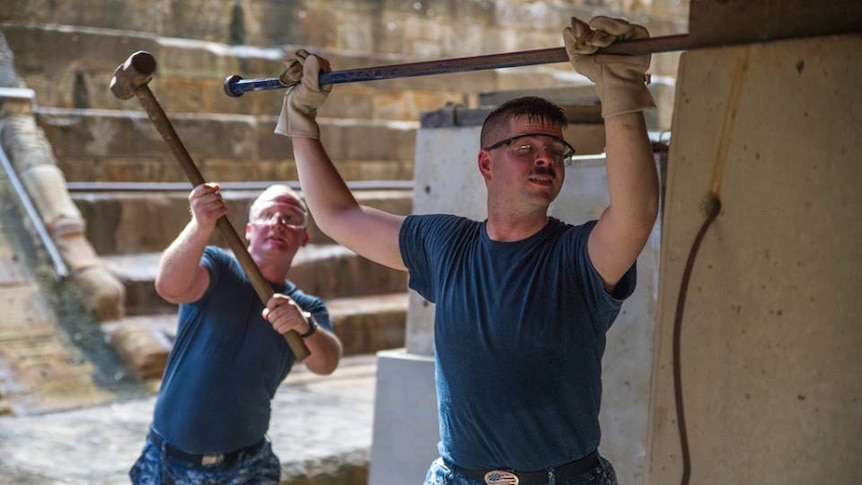 Travis Whelpley (right) and Jason Crandell