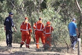 Police searched bushland for signs of the 52-year-old businessman.