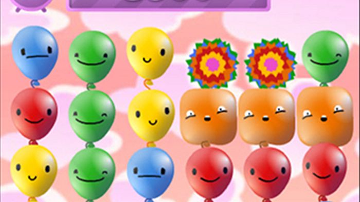 Screen shot of the Pop pop rush game