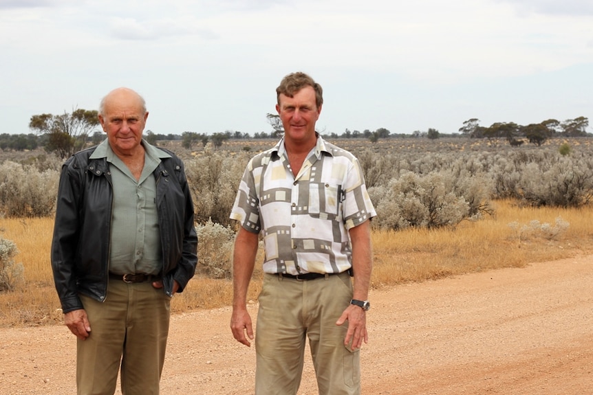 John and David Lindner from Wonga Station in South Australia.