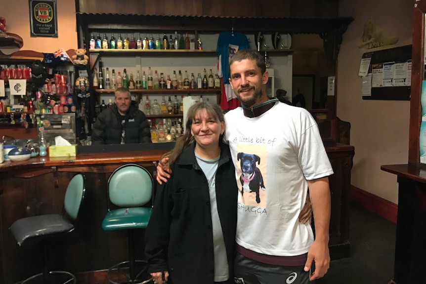 Western Bulldogs player Tom Liberatore at the Footscray Hotel in March 2017