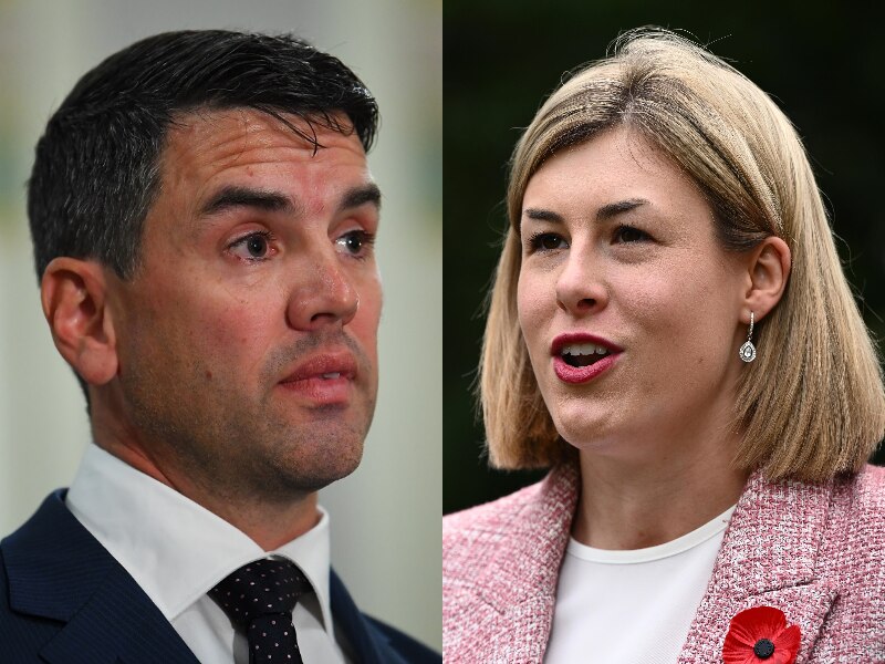 Brad Battin and Jess Wilson