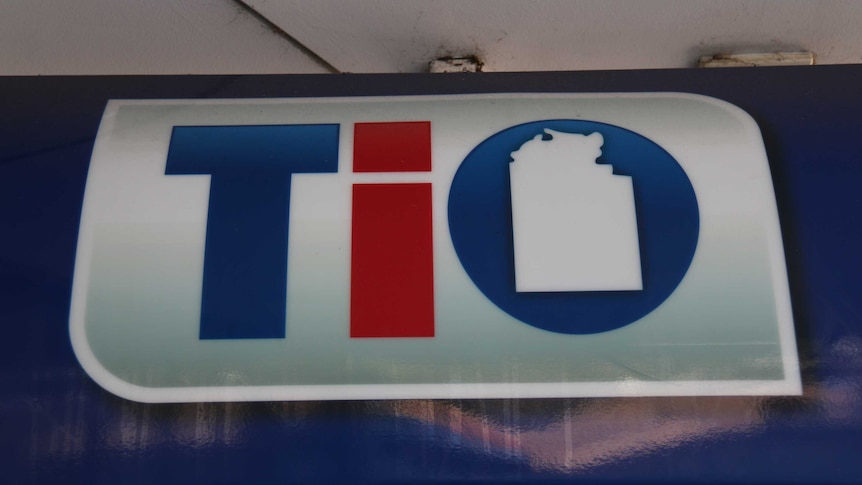 Sign at the front of the TIO, the Territory Insurance Office in Darwin.