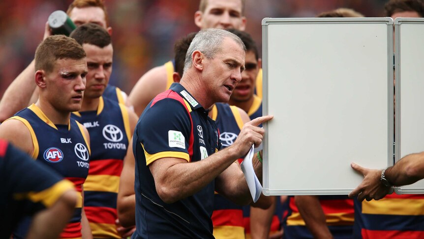 Phil Walsh with the team