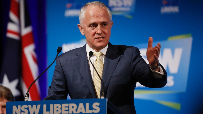 Prime Minister Malcolm Turnbull speaks at the 2015 NSW Liberal party conference