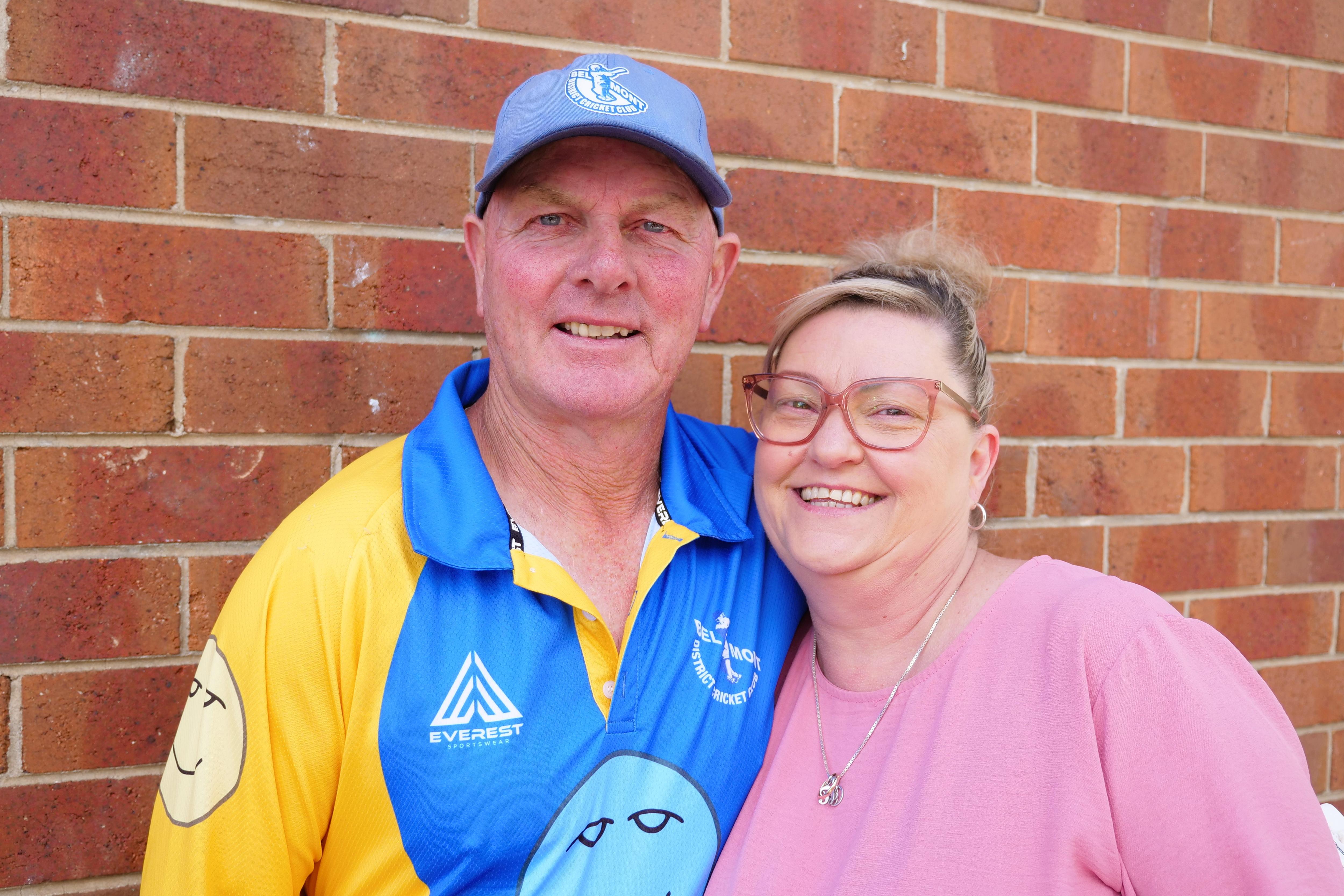 Tony and Lyndelle standing next to each other smiling 