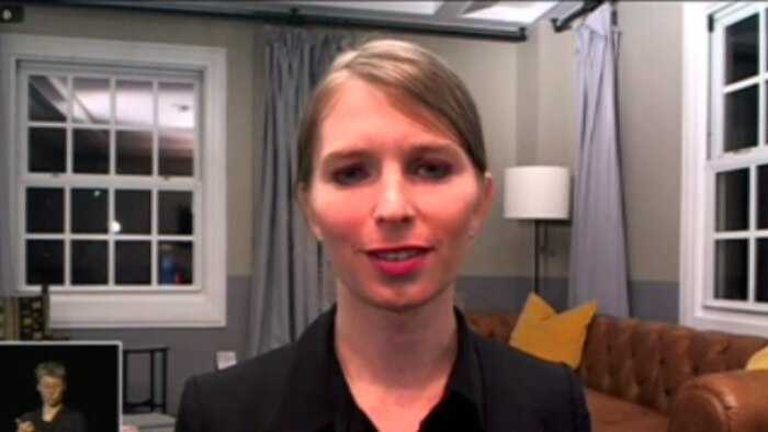 Chelsea Manning video link